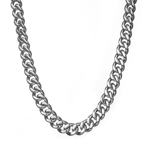 chains 15mm silver color curb cuban chain necklace for men stainless steel men's wholesale jewelry 7-40"
chains 15mm silver color curb cuban chain necklace for men stainless steel men's wholesale jewelry 7-40"