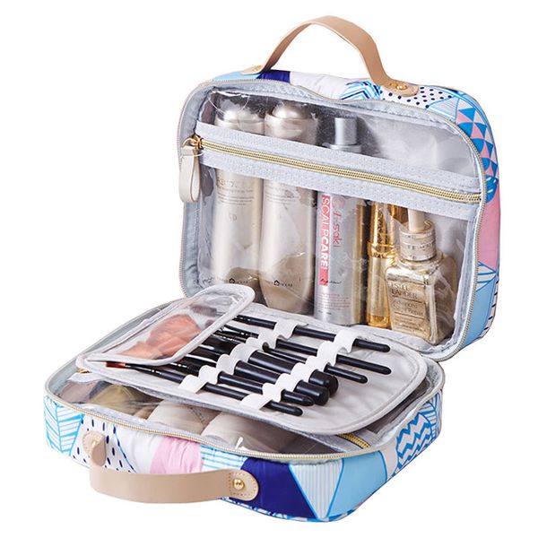 fashion large hand carry cosmetic kit double handle women make up case waterproof travel venity bag
fashion large hand carry cosmetic kit double handle women make up case waterproof travel venity bag