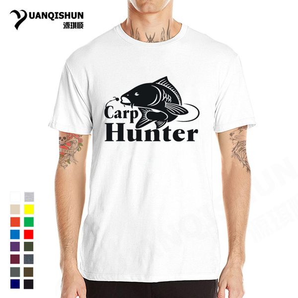 2018 carp hunter fish print t-shirt casual men fishings brand t shirt man o-neck cotton short sleeve tees
2018 carp hunter fish print t-shirt casual men fishings brand t shirt man o-neck cotton short sleeve tees