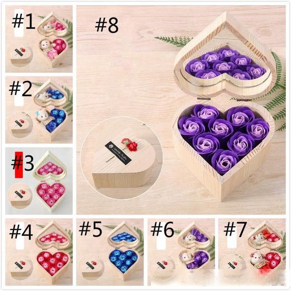 new heart shape wooden box rose flower colorful bouquet hand made rose flower soaps with mirror box for valentine day gift
new heart shape wooden box rose flower colorful bouquet hand made rose flower soaps with mirror box for valentine day gift