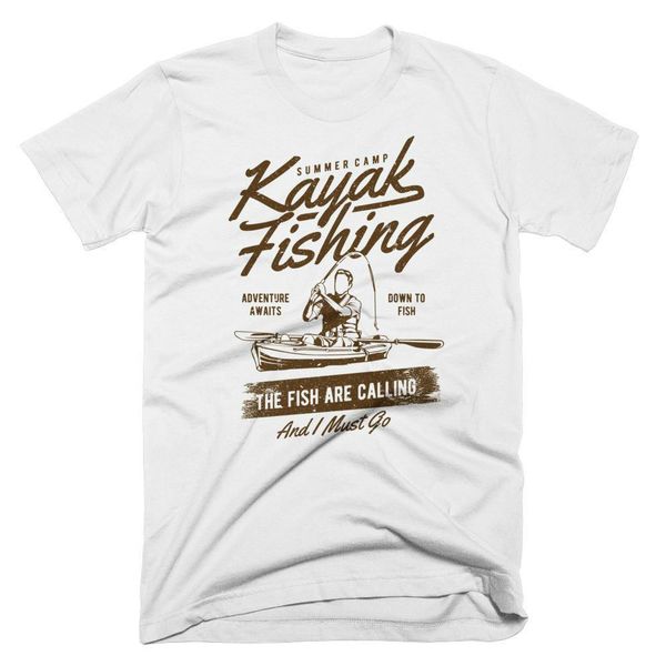 funny casual design kayak fishings the fish are calling and i must go humorous ptinted t-shirts size s-3xl men's summer style
funny casual design kayak fishings the fish are calling and i must go humorous ptinted t-shirts size s-3xl men's summer style