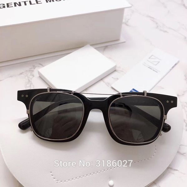 fashion sunglasses frames gentle brand square frame glasses men women eyeglasses optical acetate clip on polarized sun spectacle, Black
fashion sunglasses frames gentle brand square frame glasses men women eyeglasses optical acetate clip on polarized sun spectacle, Black