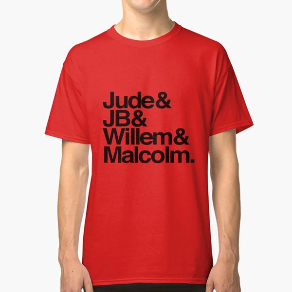 jude&jb&willem&malcolm t shirt a little life jude willem jude jb willem malcolm hanya yanagihara books