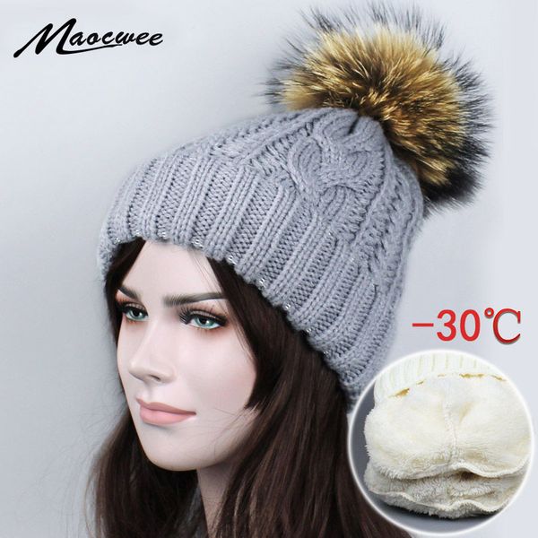 beanie/skull caps real raccoon fur pom warm hat female knitted winter hats for girls thick gravity falls women's cap skullies beanies, Blue;gray
beanie/skull caps real raccoon fur pom warm hat female knitted winter hats for girls thick gravity falls women's cap skullies beanies, Blue;gray