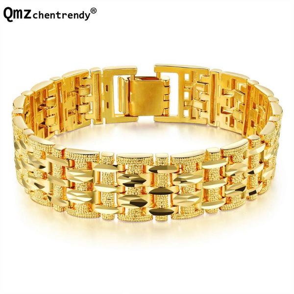 bangle hip hop 18 k copper gold filled watchband design bracelet luxury mens fashions hiphop jewelry bangles, Black
bangle hip hop 18 k copper gold filled watchband design bracelet luxury mens fashions hiphop jewelry bangles, Black