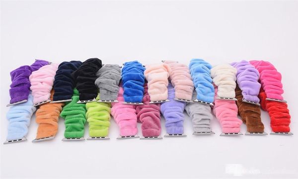 2020 soft velvet wristband bands scrunchie cloth fashion wrist band for iwatch 1/2/3/4 38mm 40mm 42mm 44mm 23 colors
2020 soft velvet wristband bands scrunchie cloth fashion wrist band for iwatch 1/2/3/4 38mm 40mm 42mm 44mm 23 colors