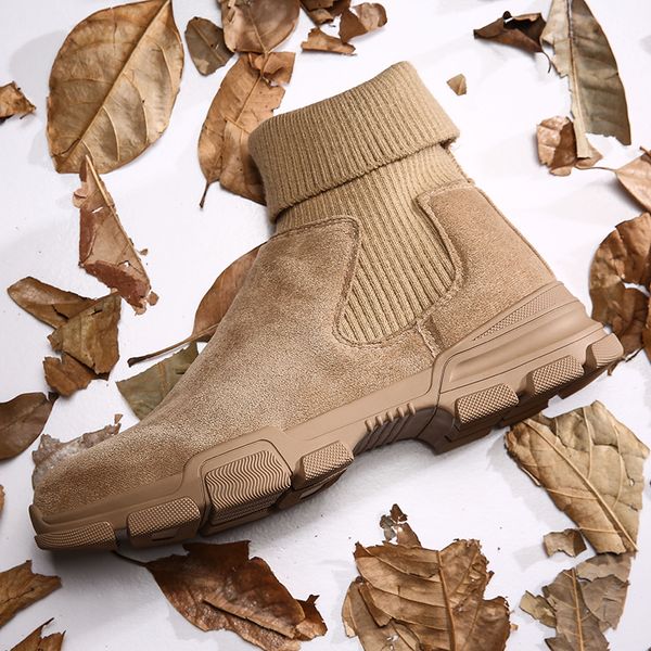 winter boots men krasovki wool socks boots outdoor fashion botas hombre male chaussure homme autumn men casual shoes 2020, Black
winter boots men krasovki wool socks boots outdoor fashion botas hombre male chaussure homme autumn men casual shoes 2020, Black