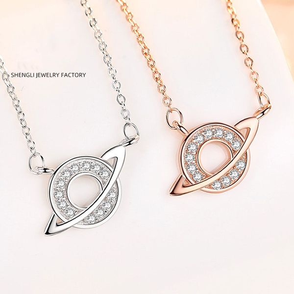 s925 sterling silver jewelry fashion wild accessories dream planet necklace clavicle chain female factory wholesale valentine's day gif
s925 sterling silver jewelry fashion wild accessories dream planet necklace clavicle chain female factory wholesale valentine's day gif