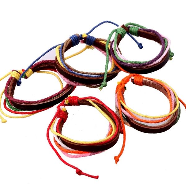 random delivery fashion braided bracelet rope colors charm bracelets for women fashion jewelry accessories, Golden;silver
random delivery fashion braided bracelet rope colors charm bracelets for women fashion jewelry accessories, Golden;silver