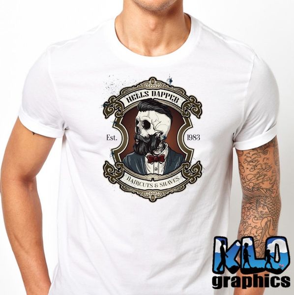 hell dapper barbershop t-shirt design skull vintage hip rod club 2019 new fashion o neck slim fit skate t shirt
hell dapper barbershop t-shirt design skull vintage hip rod club 2019 new fashion o neck slim fit skate t shirt
