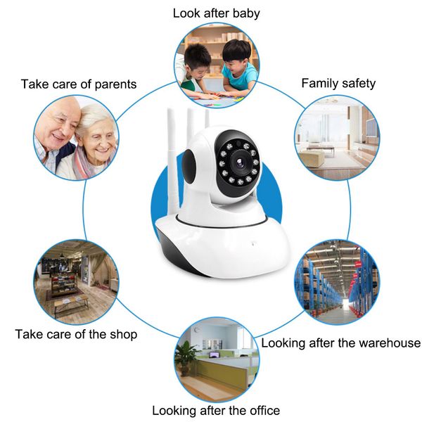 1080P HD Wireless Smart Motion Camera Surveillance Camera Network Wifi Smart Home Video Camera New 360 Degrees Two Way Audio Night Vision
1080P HD Wireless Smart Motion Camera Surveillance Camera Network Wifi Smart Home Video Camera New 360 Degrees Two Way Audio Night Vision