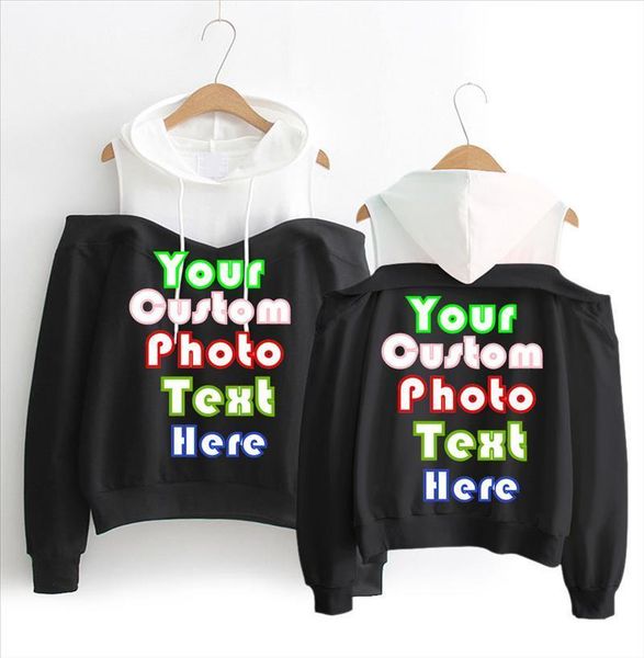 personalized customization new fashion off-shoulder fake two-piece girl student hoodie coat custom logo printed text p, Black
personalized customization new fashion off-shoulder fake two-piece girl student hoodie coat custom logo printed text p, Black