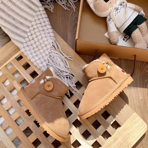 2020 kids luxury designer shoes classic australia winter boots for chestnut black blue pink coffee snow fur boots girls baby boot 25-34, Black;grey
2020 kids luxury designer shoes classic australia winter boots for chestnut black blue pink coffee snow fur boots girls baby boot 25-34, Black;grey