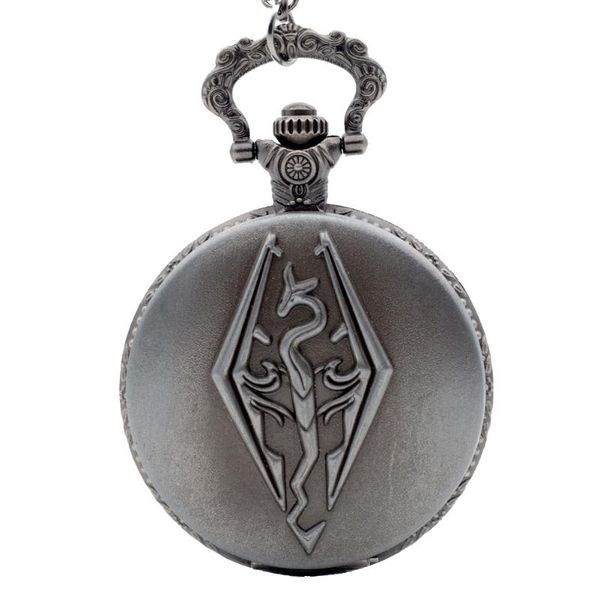 pocket watches retro vintage silver grey the elder scrolls v skyrim quartz watch analog pendant necklace mens womens kids gift, Slivery;golden
pocket watches retro vintage silver grey the elder scrolls v skyrim quartz watch analog pendant necklace mens womens kids gift, Slivery;golden