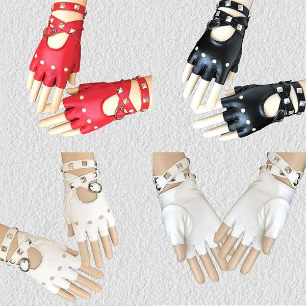 medieval gothic punk style fingerless gloves women disco dance rock-and-roll fingerless short pu leather gloves black red, Blue;gray
medieval gothic punk style fingerless gloves women disco dance rock-and-roll fingerless short pu leather gloves black red, Blue;gray