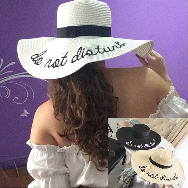 women summer straw folding hats wide brim panama sun hats embroidery letter caps beach sunhats chapeau femme chapeu feminino, Blue;gray
women summer straw folding hats wide brim panama sun hats embroidery letter caps beach sunhats chapeau femme chapeu feminino, Blue;gray
