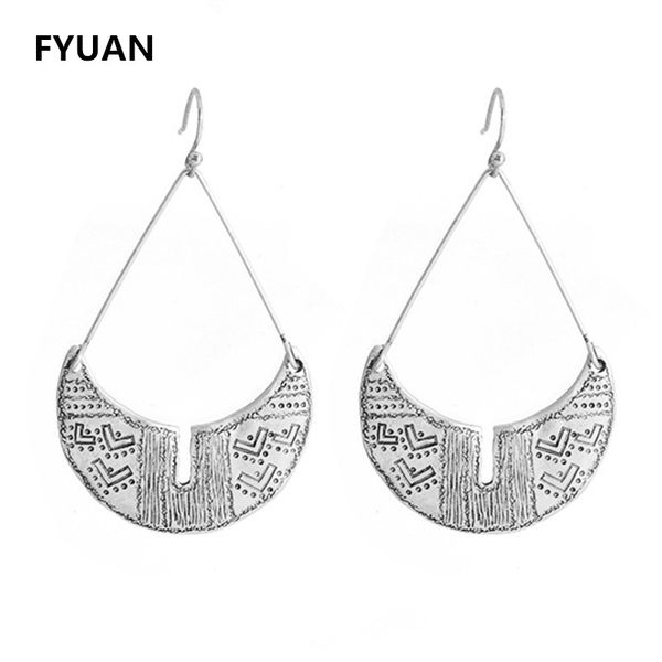 dangle & chandelier fyuan bohemia alloy geometric earrings antique gold turkish chandlier statement earring jewelry for women, Silver
dangle & chandelier fyuan bohemia alloy geometric earrings antique gold turkish chandlier statement earring jewelry for women, Silver