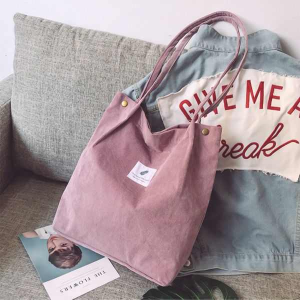 Bags for Women 2020 Corduroy Shoulder Bag Reusable Shopping Bags Casual Tote Female Handbag for A Certain Number of Dropshipping
Bags for Women 2020 Corduroy Shoulder Bag Reusable Shopping Bags Casual Tote Female Handbag for A Certain Number of Dropshipping