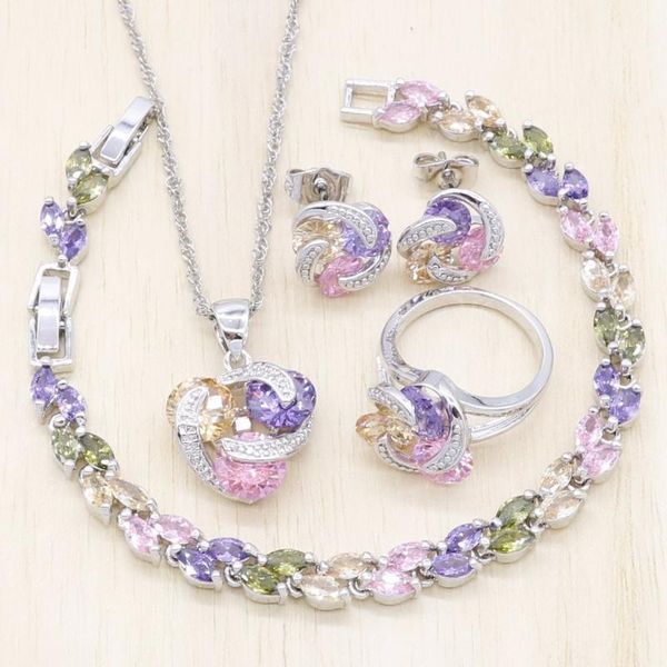 multicolor полудрагоценные камни серебро цвет наборы ювелирных изделий для женщин обручальное кольцо кулон ожерелье серьги цепи браслет набо, Silver
multicolor полудрагоценные камни серебро цвет наборы ювелирных изделий для женщин обручальное кольцо кулон ожерелье серьги цепи браслет набо, Silver