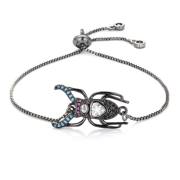 fashion women's rainbow insect bracelets jewelry gold cz colorful zircon bracelet bangle adjustable chain bracelet for women, Golden;silver
fashion women's rainbow insect bracelets jewelry gold cz colorful zircon bracelet bangle adjustable chain bracelet for women, Golden;silver