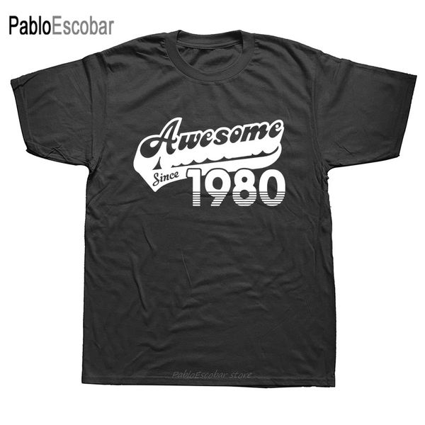 awesome since 1980 40th birthday t-shirt mens short sleeves oversized streetwear hip hop printed t shirts tees
awesome since 1980 40th birthday t-shirt mens short sleeves oversized streetwear hip hop printed t shirts tees