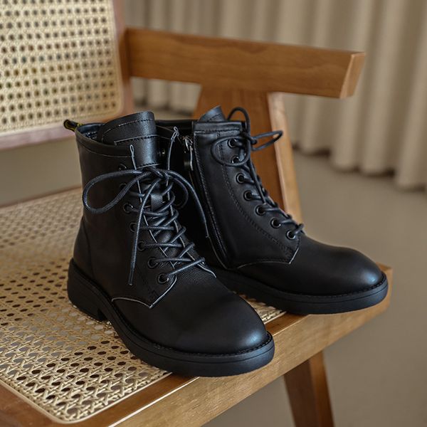 restoring ancient ways is contracted fashion boots shoes joker beef tendon end new female low tube short boots, Black
restoring ancient ways is contracted fashion boots shoes joker beef tendon end new female low tube short boots, Black