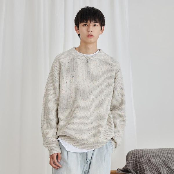2020 korean fashion popular color casual sweater long sleeve round neck sweater men's, White;black
2020 korean fashion popular color casual sweater long sleeve round neck sweater men's, White;black