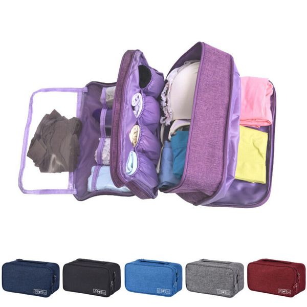 casual portable lady zipper storage bag travel underwear bra sock lingerie organizer female cosmetic bag case
casual portable lady zipper storage bag travel underwear bra sock lingerie organizer female cosmetic bag case