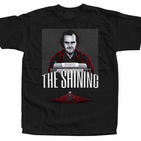 the shining horror movie jack nicholson men tee shirt streetwear fashion t shirt homme 2019 t shirts black and white
the shining horror movie jack nicholson men tee shirt streetwear fashion t shirt homme 2019 t shirts black and white