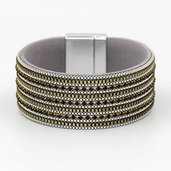tennis women bracelets jewelry multi-layer chain inlaid rhinestone magnet clasp soft bangle bracelet, Golden;silver
tennis women bracelets jewelry multi-layer chain inlaid rhinestone magnet clasp soft bangle bracelet, Golden;silver
