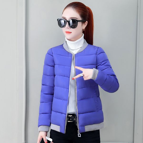 2020 autumn winter new fashion down cotton short jacket plus size loose warm outerw solid color casual women's basic coat, Black
2020 autumn winter new fashion down cotton short jacket plus size loose warm outerw solid color casual women's basic coat, Black