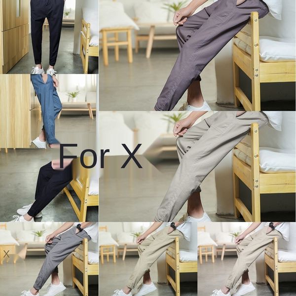 men's summer korean style trendy slim-fit linen trousers and trousersankle-length pants thin harlan small straight leg casual men, Blue
men's summer korean style trendy slim-fit linen trousers and trousersankle-length pants thin harlan small straight leg casual men, Blue