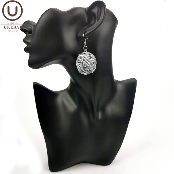 ukebay new alloy luxury earrings for women fashion jewelry handmade bohemia ball pendant earring party ear accessories gothic, Silver
ukebay new alloy luxury earrings for women fashion jewelry handmade bohemia ball pendant earring party ear accessories gothic, Silver