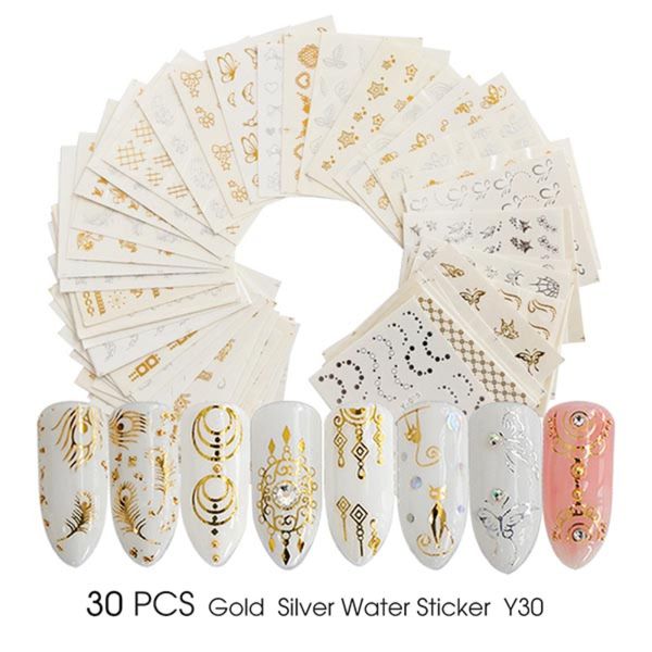 full beauty gold silver nail water sticker feather flower spider design decal for nails decoration nail art manicure slider tool, Black
full beauty gold silver nail water sticker feather flower spider design decal for nails decoration nail art manicure slider tool, Black