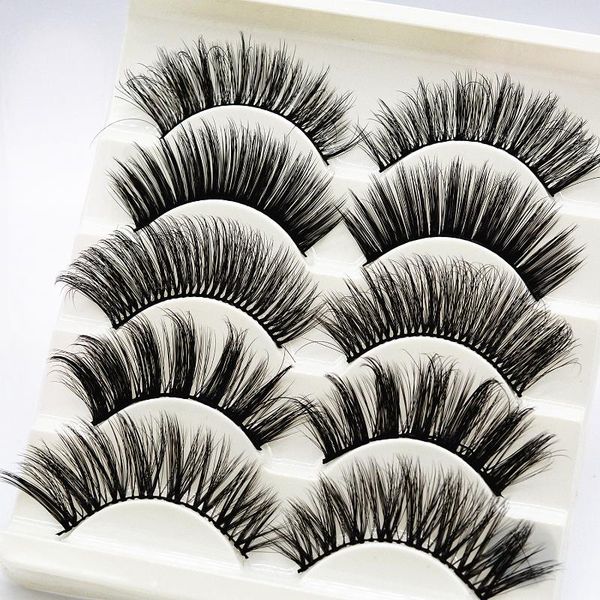 false eyelashes 5 pairs mix 3d faux mink 100% cruelty handmade reusable lashes extension tool
false eyelashes 5 pairs mix 3d faux mink 100% cruelty handmade reusable lashes extension tool