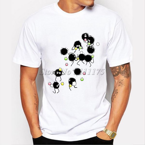 new arrivals 2019 men's fashion soot sprites printed t-shirt funny japan anime tee shirts hipster cool
new arrivals 2019 men's fashion soot sprites printed t-shirt funny japan anime tee shirts hipster cool