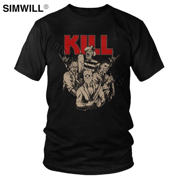 michael myers t-shirt men funny short sleeved cotton kill horror movie halloween t shirts myers jason tshirt voorhees tee
michael myers t-shirt men funny short sleeved cotton kill horror movie halloween t shirts myers jason tshirt voorhees tee