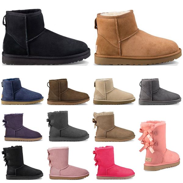 ale designer women classic snow boots ankle short bow fur boot for winter black chestnut fashion women booties size 36-41
ale designer women classic snow boots ankle short bow fur boot for winter black chestnut fashion women booties size 36-41