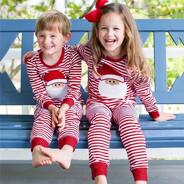 christmas pajamas home service set toddler baby girls christmas santa striped +pants pajamas sleepwear outfits #3o15, Blue;red
christmas pajamas home service set toddler baby girls christmas santa striped +pants pajamas sleepwear outfits #3o15, Blue;red