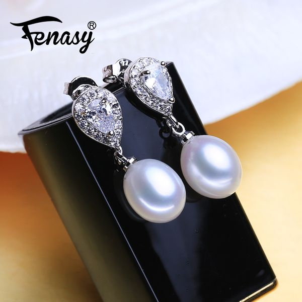 dangle & chandelier fenasy natural freshwater pearl earrings for women fashion party cz silver color female drop fine jewelry
dangle & chandelier fenasy natural freshwater pearl earrings for women fashion party cz silver color female drop fine jewelry