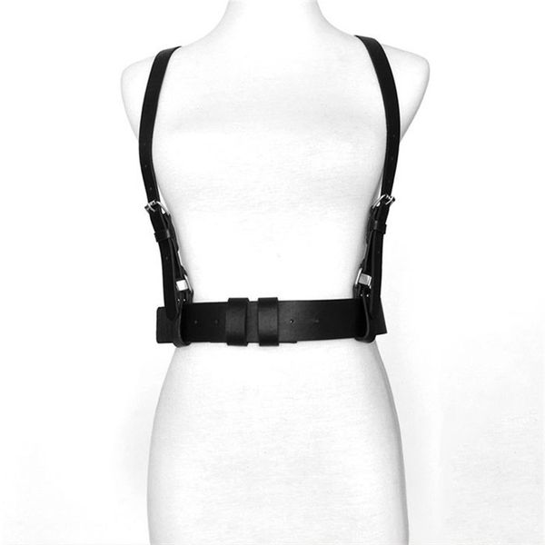 lady pu leather belts women slim body bondage cage sculpting fashion punk harness waist strap suspender belt accessories, Black;brown
lady pu leather belts women slim body bondage cage sculpting fashion punk harness waist strap suspender belt accessories, Black;brown