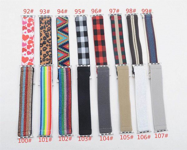 nylon elasticity rainbow, lattice, cheetah, lovewrist band 38m 40mm 42mm 44mm for iwatch5/ 4/3/2/1 16 colors
nylon elasticity rainbow, lattice, cheetah, lovewrist band 38m 40mm 42mm 44mm for iwatch5/ 4/3/2/1 16 colors
