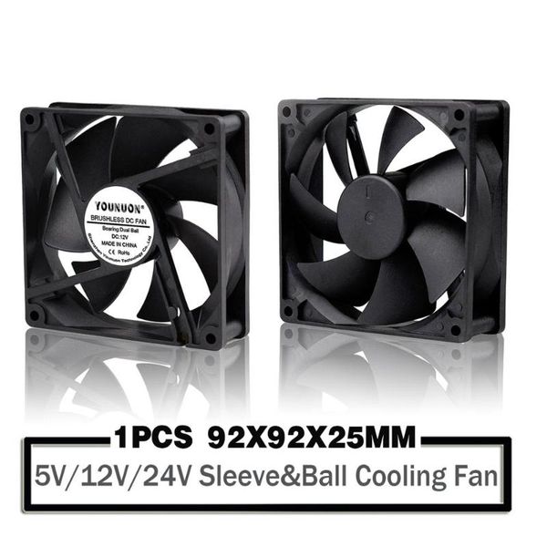 fans & coolings 92mm 9225 cooling fan dc 5v 12v 24v 92x92x25mm cooler pc case cpu brushless 9cm sleeve/dual ball bearing radiator
fans & coolings 92mm 9225 cooling fan dc 5v 12v 24v 92x92x25mm cooler pc case cpu brushless 9cm sleeve/dual ball bearing radiator