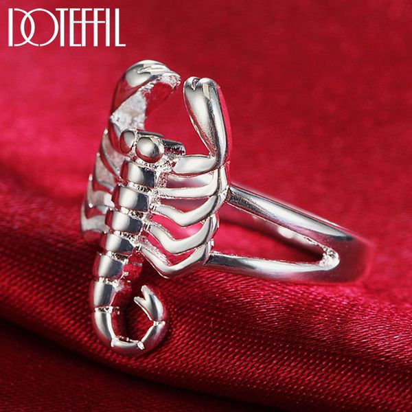 cluster rings doteffil 925 sterling silver scorpion ring for women fashion wedding engagement party gift charm jewelry, Golden;silver
cluster rings doteffil 925 sterling silver scorpion ring for women fashion wedding engagement party gift charm jewelry, Golden;silver