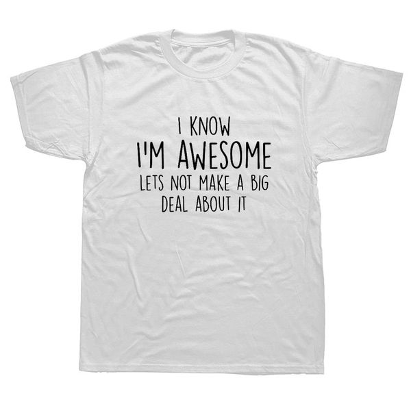 я знаю, что потрясающие letters печать мужчины футболка хлопок повседневный смешные футболки top tee white
я знаю, что потрясающие letters печать мужчины футболка хлопок повседневный смешные футболки top tee white