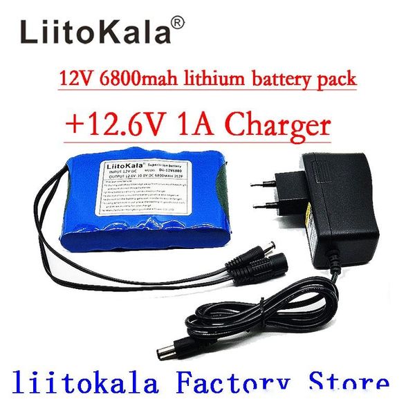 packs liitokala portable super rechargeable lithium ion pack capacity dc 12v 12.6v 6800mah battery cctv cam monitor
packs liitokala portable super rechargeable lithium ion pack capacity dc 12v 12.6v 6800mah battery cctv cam monitor