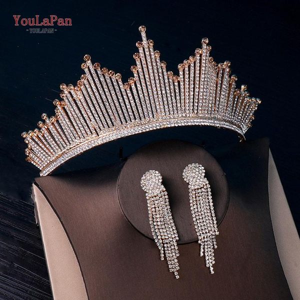 other youlapan golden birdal pageant princess tiara headband crown set earring headpiece rhinestones women headpieces hp324, Golden;white
other youlapan golden birdal pageant princess tiara headband crown set earring headpiece rhinestones women headpieces hp324, Golden;white