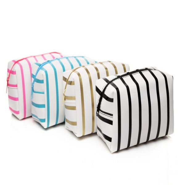 1pcs women striped pvc cosmetic bag makeup bags girls travel organizer necessary toiletry bag wash make up pouch beauty case
1pcs women striped pvc cosmetic bag makeup bags girls travel organizer necessary toiletry bag wash make up pouch beauty case