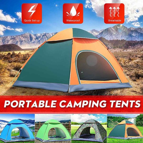 tents and shelters folding portable automatic double-door camping tent outdoor beach traveling hiking sunshade waterproof shelter for 2-3 pe
tents and shelters folding portable automatic double-door camping tent outdoor beach traveling hiking sunshade waterproof shelter for 2-3 pe