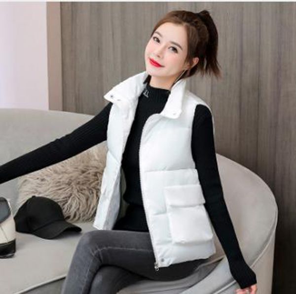 wholesale style vest women's autumn and winter short thick waistcoat loose cotton jacket size s-6xl, Black;white
wholesale style vest women's autumn and winter short thick waistcoat loose cotton jacket size s-6xl, Black;white
